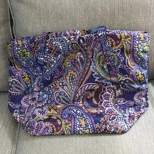 Chico's Paisley Print Nylon Tote NWT